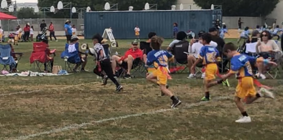 Champion’s QUEST athlete Chase Bradley executing explosive movement drill